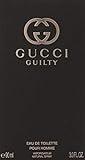 Gucci Guilty by Gucci for Men Eau de Toilette Spray, 3 Fl Oz (Pack of 1)