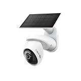 Tapo 4K Outdoor Camera Wireless, Battery Camera w/Solar Panel, Pan/Tilt, 360° View, 24/7 Capture, Free Person/Vehicle Detection, Night Vision, SD/Cloud, Works w/Alexa and Google Home, VistaCam 360