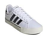 adidas Men's Daily 4.0 Sneaker, White/Black/Off White, 11.5