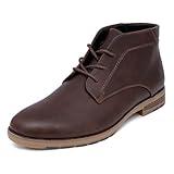 Nautica Men's Chukka Boot: Dress Casual Lace-Up Ankle Shoe Oxfords & Desert Boots-Largo-Brown Size-9.5