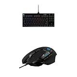 Logitech G PRO Mechanical Gaming Keyboard and Logitech G502 HERO High Performance Gaming Mouse Bundle