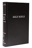 KJV, Pew Bible, Large Print, Hardcover, Black, Red Letter, Comfort Print: Holy Bible, King James Version