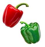 for 2025-40ct Sweet Pepper Seeds for Planting,Green & Red Bell Pepper,Non-GMO Heirloom Seed Vegetable Seeds for Home Vegetable Garden&Hydronic Pods-Veggie Seeds:California Wonder
