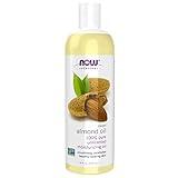 NOW Foods Solutions, Sweet Almond Oil, 100% Pure Moisturizing Oil, Promotes Healthy-Looking Skin, Unscented Oil, 16-Ounce,Package may vary