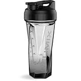 HELIMIX 2.0 Vortex Blender Shaker Bottle Holds upto 28oz | No Blending Ball or Whisk | USA Made | Portable Pre Workout Whey Protein Drink Cup | Mixes Cocktails Smoothies Shakes | Top Rack Safe