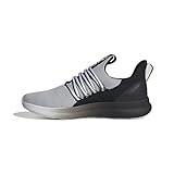 adidas Men's Lite Racer Adapt 7.0 Sneaker, White/Black/White, 13