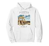 Pompeii Italy Women Souvenir European History Kids Boys Girl Pullover Hoodie