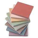 Sticky Notes 3x3 Self-Stick Notes Pads with 8 Morandi Colors, Easy to Post for Office, School, Home, 8 Pads/Pack, 80 Sheets/Pad