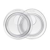 Elvie Catch Milk Collection Shells | Set of Two Discreet Leak-Protection Silicone Cups, Reuse Your Milk| Reusable Breast Shells Collect Up to 1oz | No More Wasted Milk or wasteful Breast Pads