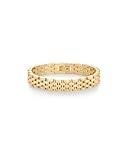 PAVOI 14K Yellow Gold Plated Waterproof Watch Strap Chain Bracelet for Women | Stainless Steel Chunky Link Bracelet 7 Inches