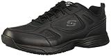 Skechers Men's Dighton Athletic Work Food Service Shoe, Black, 12 Wide