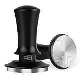 Attsky 51mm Espresso Tamper, Coffee Tamper for Espresso Machine, Espresso Tamp with Spring Loaded Tamper, Depth-adjustable Espresso Hand Tampers 51mm