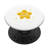 Star Baker Confectionery Bake Lover Bakery Confectioner PopSockets Swappable PopGrip