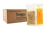 Snappy Snap-Paks, Yellow Popcorn Packs for 4 oz Popcorn Machine with Coconut Oil, 5.4 oz, 24 Count