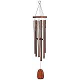 Woodstock Wind Chimes Original Amazing Grace Chime, 40" Bronze Wind Chimes for Outside, Outdoor Decor for Your Patio, Porch, and Garden