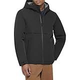 Dockers Men's Flex Tech Filled Storm Jacket, Black, Small