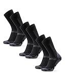 DANISH ENDURANCE Hiking Socks Women & For Men Merino Wool Socks Crew Mens Moisture Wicking Work Calcetines para Hombre Womens Alpaca Long Cotton Size 10-13
