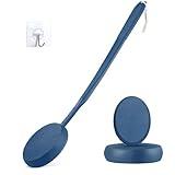 19" Lotion Applicator for Back Tanning Applicator Long Handle Back Lotion Applicator for Feet Self Tanner Back Applicator Sunscreen Applicator for Kids Women Men The Elderly (Blue)