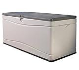 Lifetime 60012 Extra Large Deck Box, 130 Gallon, Desert Sand/Brown