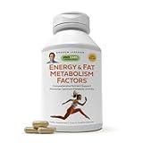 Andrew Lessman Energy & Fat Metabolism Factors 60 Capsules - Promotes Optimum Fat Burning and Energy Metabolism, with Carnitine, Green Tea, Guarana, Ginseng, B-Complex. Easy to Swallow Capsules