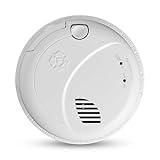 First Alert Combination Smoke & Carbon Monoxide Alarm, Interconnect Hardwire Detector with Battery Backup and Voice & Location Alerts, SMCO100V-AC, 1-Pack