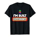 I'm Different Funny Building Blocks Master Builder Boys T-Shirt