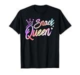 Snack Queen Funny Food Snacking Cooking Eating Snack Lover T-Shirt