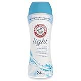 ARM & HAMMER Light In-Wash Scent Booster, Laundry Scent Booster Crisp Clean scent, 24 Oz