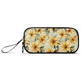 Large Capacity pencil poucheses Kids Zip Pencil Case School Must Haves with Compartment Beauty Spring Flowers Mississippi Tickseed