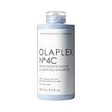 Olaplex No. 4C Bond Maintenance Clarifying Shampoo, Deep Cleans, Softens, Restores Shine, & Clarity, For All Hair Types Experiencing Product Buildup or Excess Oil, 8.5 fl oz