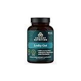 Gut Health Supplement by Ancient Nutrition Leaky Gut Capsules, 60ctFormulated with Licorice Root, Astragalus, Marshmallow, and L-Glutamine, Gluten Free, Paleo and Keto Friendly, 60 Ct