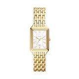 Fossil Women's Raquel Quartz Stainless Steel Three-Hand Watch, Color: Gold (Model: ES5220)