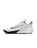 Nike Men's Precision 7 Basketball Shoes, White/Black, 9.5