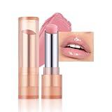 Houksouml Color-Changing Lip Balm, Moisturizing Hydrating Tinted Lip Balm for Dry Lips, Long-Lasting Nourishing Lipstick, Glossy Lip Tint, Lip Care for Smooth, Soft Lips.2#
