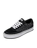 Vans Men's Brooklyn LS Shoe | Low-Top Sneakers for Everyday Wear, Walking, Work & Fashion, Black Asphalt, 11