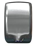 EnBath Commercial Hand Dryer, Hi-Speed (224mph) Hand Dryers for Bathrooms Commercial or Home Use -Stainless Steel Electric Hand Dryer with Air Filter, Optional Energy-Saver Mode, Speed/Volume Control