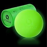 OTIIPOR Lacrosse Ball Glow in The Dark Official Size Lacrosse Training Equipment for Night Practice Perfect Lacrosse Gifts for Boys and Girls(2 Pack)