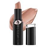 wet n wild Mega Last Matte Lip Color, Semi Matte Hyaluronic Acid Infused, Long Lasting Full Coverage for a Nourishing Pout, Cruelty-Free & Vegan - Never Nude