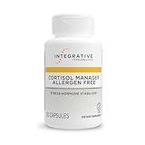 Integrative Therapeutics Cortisol Manager Allergen Free - Adrenal Health Support Supplement for Healthy Stress Response* - Vegan, Non-Dairy & Gluten-Free - 30 Capsules (15 Servings)