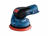 BOSCH GEX12V-5N 12V Max Brushless 5" Random Orbit Sander - Ergonomic Palm Grip, Dust Collection System, Speed Selector, Soft-Start Technology (Bare Tool)
