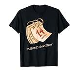 Seasonal Transition Retro Funny Calendar Designs Present T-Shirt
