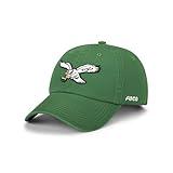 FOCO Men's Philadelphia Eagles Cap NFL Retro Logo Casual Hat, Team Color