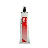 3M Industrial Plastic Adhesive 4475, Clear, 5 Oz Tube