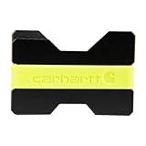 Carhartt Aluminum Front Pocket Wallet, Slim RFID Blocking Card Holder, Black