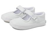 Keds Girls Ella Mary Jane (Toddler/Little Kid) Sneaker, White, 12