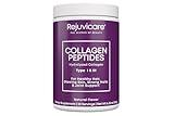 Rejuvicare Collagen Peptides Powder – Type I & III Hydrolyzed Collagen, 9g Protein per Serving – Unflavored, Hair, Skin & Nail Support – Keto Friendly, Non-GMO, 20 Servings