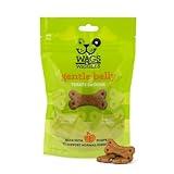 Wags & Wiggles Gentle Belly Functional Treats for Dogs, Chicken Flavor, 5.5 Resealable Bag| Digestive Support | Pumpkin Dog Treats for Dogs with Sensitive Bellies