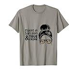 Fluent In Sarcasm and True Crime Fan Shows Murder Mysteries T-Shirt