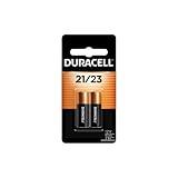 Duracell 21/23 12V Battery, 2 Count (Pack of 1), 21/23 12 Volt Alkaline Batteries, Long-Lasting, Key Fob, Alarm Sensor, Garage Door Openers, and More