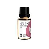 Rocky Mountain Oils Flu Time Essential Oil Blend with Essential Oils - Aromatherapy Oils for Topical Use - Therapeutic Grade Essential Oils - 15ml